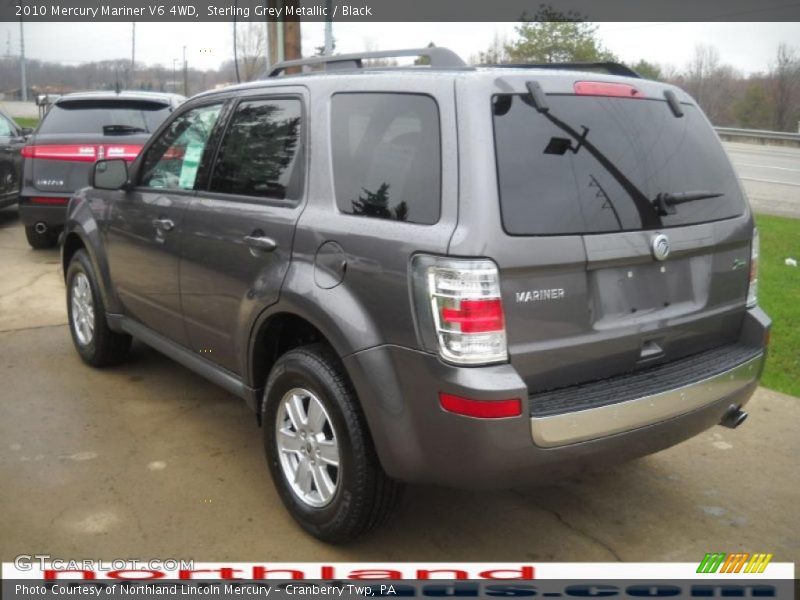 Sterling Grey Metallic / Black 2010 Mercury Mariner V6 4WD