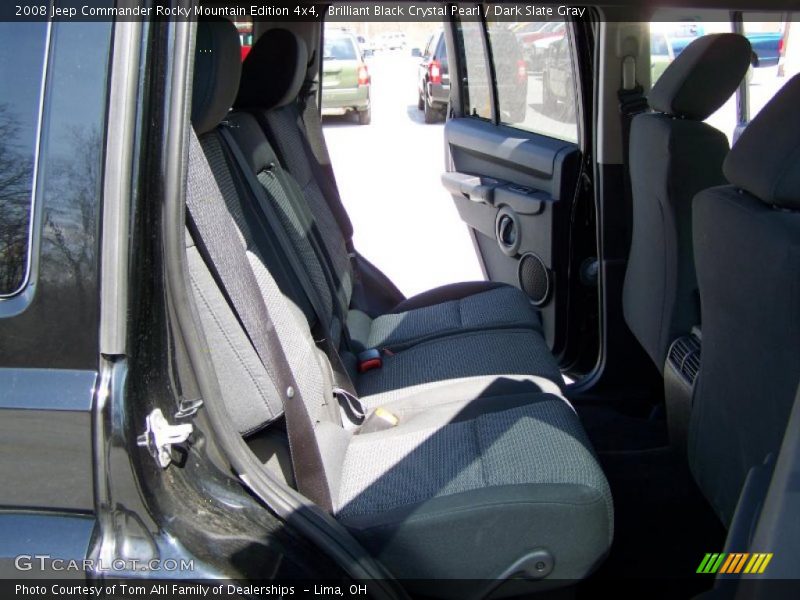 Brilliant Black Crystal Pearl / Dark Slate Gray 2008 Jeep Commander Rocky Mountain Edition 4x4