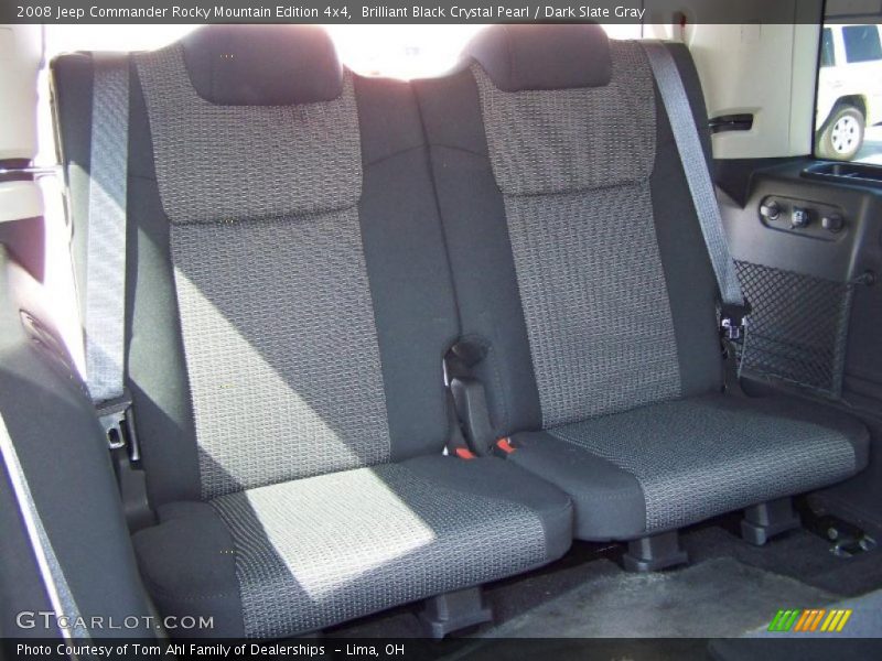 Brilliant Black Crystal Pearl / Dark Slate Gray 2008 Jeep Commander Rocky Mountain Edition 4x4