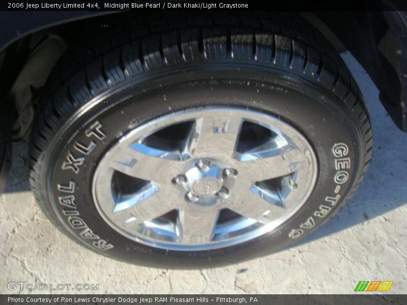 Midnight Blue Pearl / Dark Khaki/Light Graystone 2006 Jeep Liberty Limited 4x4
