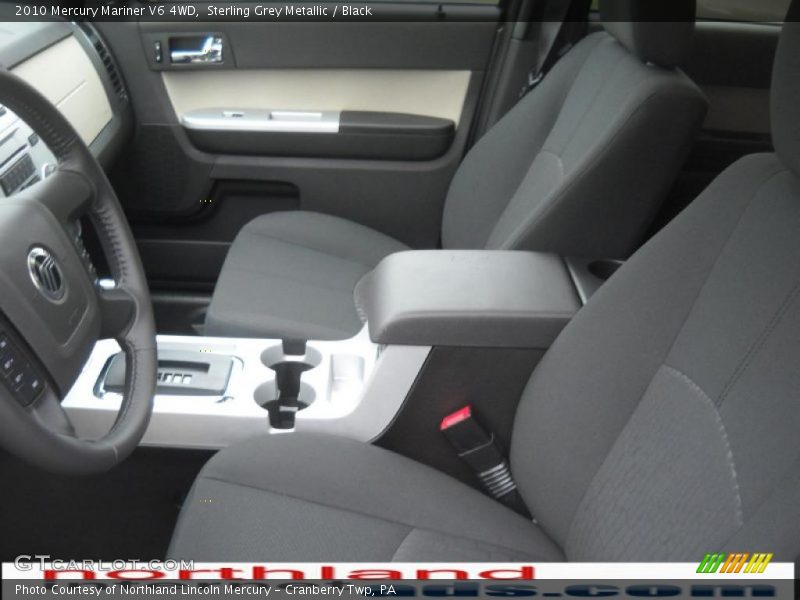 Sterling Grey Metallic / Black 2010 Mercury Mariner V6 4WD