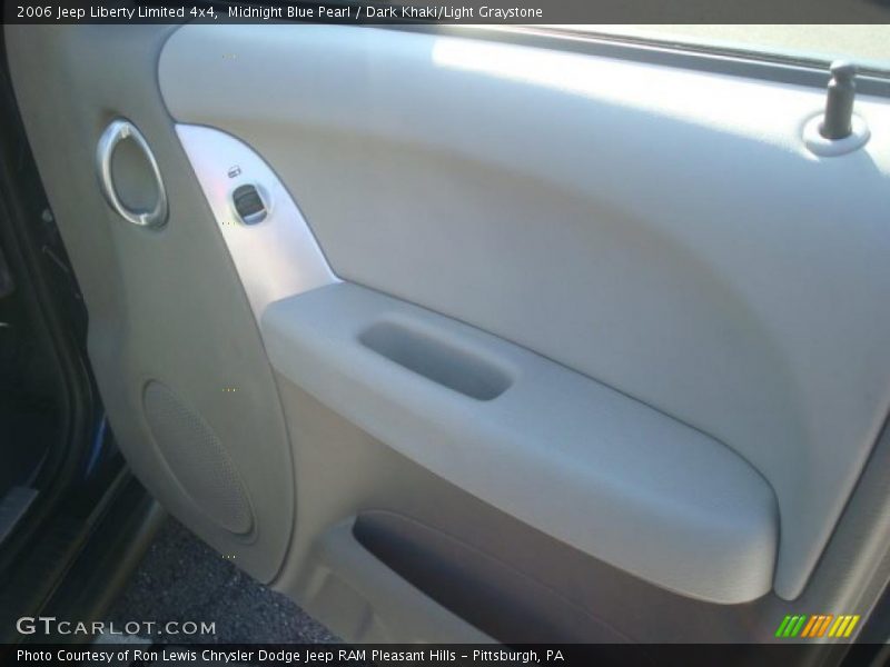 Midnight Blue Pearl / Dark Khaki/Light Graystone 2006 Jeep Liberty Limited 4x4