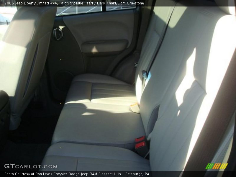 Midnight Blue Pearl / Dark Khaki/Light Graystone 2006 Jeep Liberty Limited 4x4