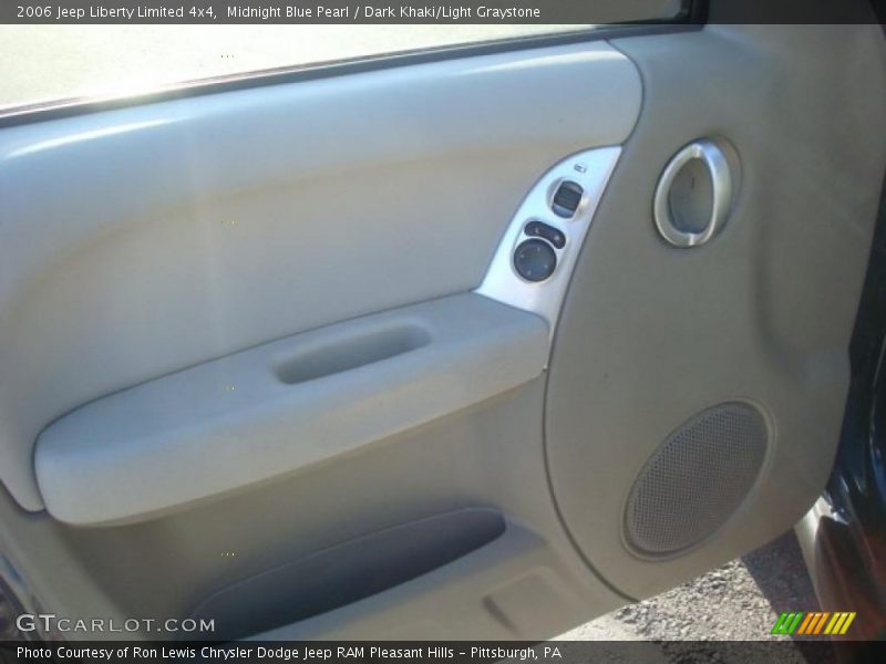Midnight Blue Pearl / Dark Khaki/Light Graystone 2006 Jeep Liberty Limited 4x4