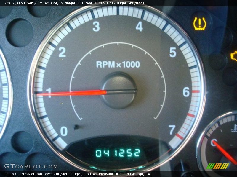 Midnight Blue Pearl / Dark Khaki/Light Graystone 2006 Jeep Liberty Limited 4x4