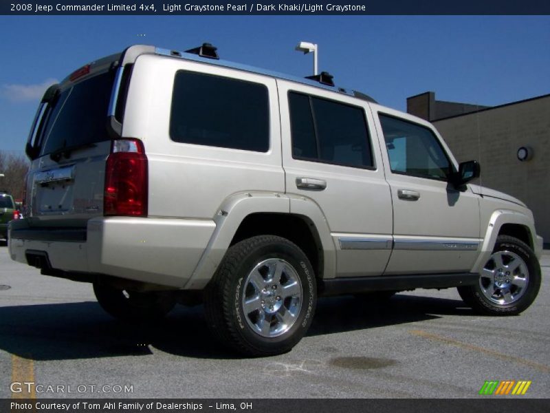 Light Graystone Pearl / Dark Khaki/Light Graystone 2008 Jeep Commander Limited 4x4