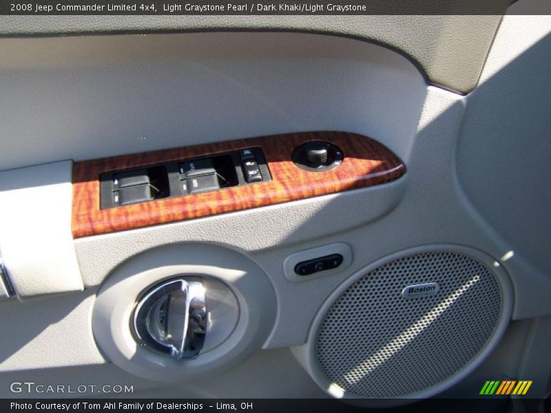 Light Graystone Pearl / Dark Khaki/Light Graystone 2008 Jeep Commander Limited 4x4