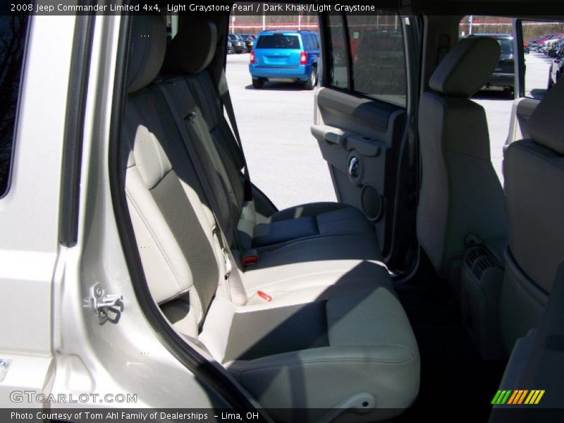 Light Graystone Pearl / Dark Khaki/Light Graystone 2008 Jeep Commander Limited 4x4