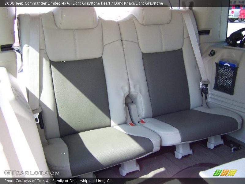 Light Graystone Pearl / Dark Khaki/Light Graystone 2008 Jeep Commander Limited 4x4