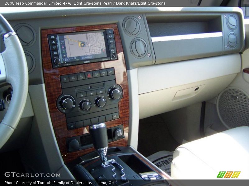 Light Graystone Pearl / Dark Khaki/Light Graystone 2008 Jeep Commander Limited 4x4