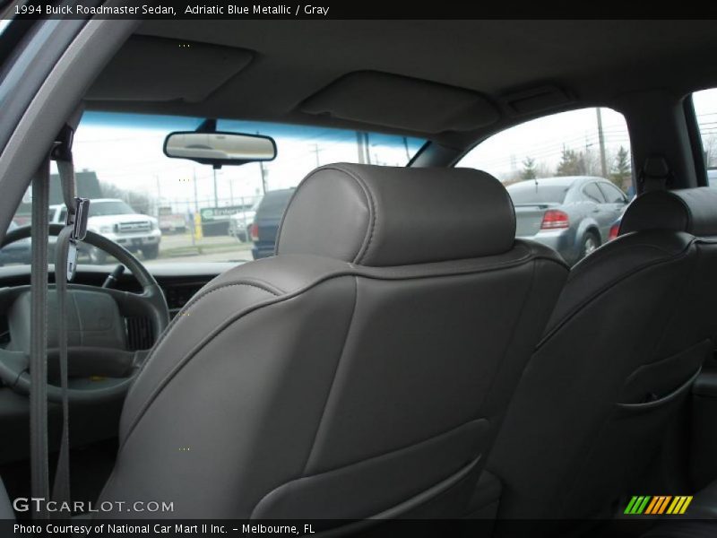 Adriatic Blue Metallic / Gray 1994 Buick Roadmaster Sedan