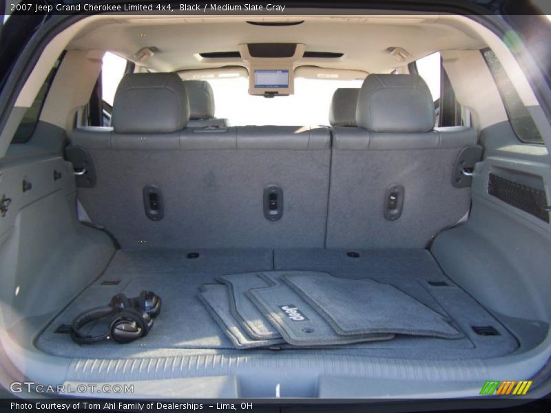 Black / Medium Slate Gray 2007 Jeep Grand Cherokee Limited 4x4