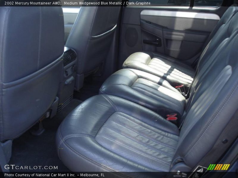 Medium Wedgewood Blue Metallic / Dark Graphite 2002 Mercury Mountaineer AWD