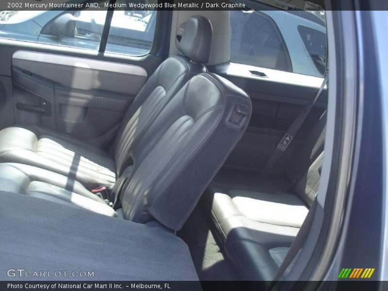 Medium Wedgewood Blue Metallic / Dark Graphite 2002 Mercury Mountaineer AWD