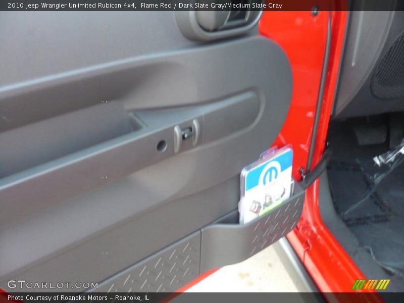 Flame Red / Dark Slate Gray/Medium Slate Gray 2010 Jeep Wrangler Unlimited Rubicon 4x4