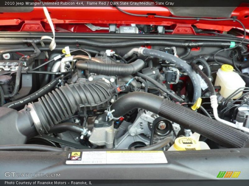 Flame Red / Dark Slate Gray/Medium Slate Gray 2010 Jeep Wrangler Unlimited Rubicon 4x4