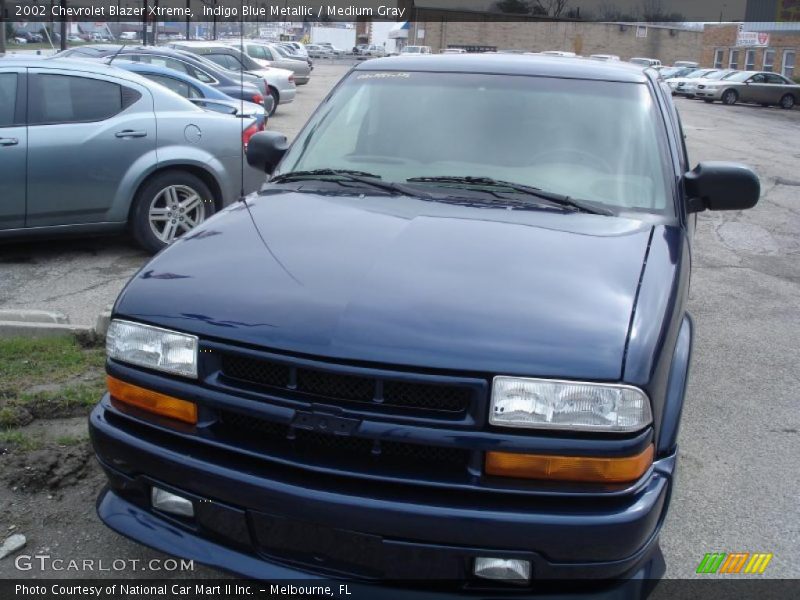 Indigo Blue Metallic / Medium Gray 2002 Chevrolet Blazer Xtreme