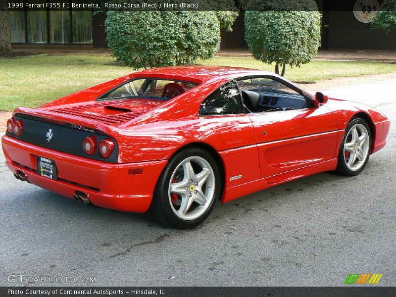 Rosso Corsa (Red) / Nero (Black) 1998 Ferrari F355 F1 Berlinetta