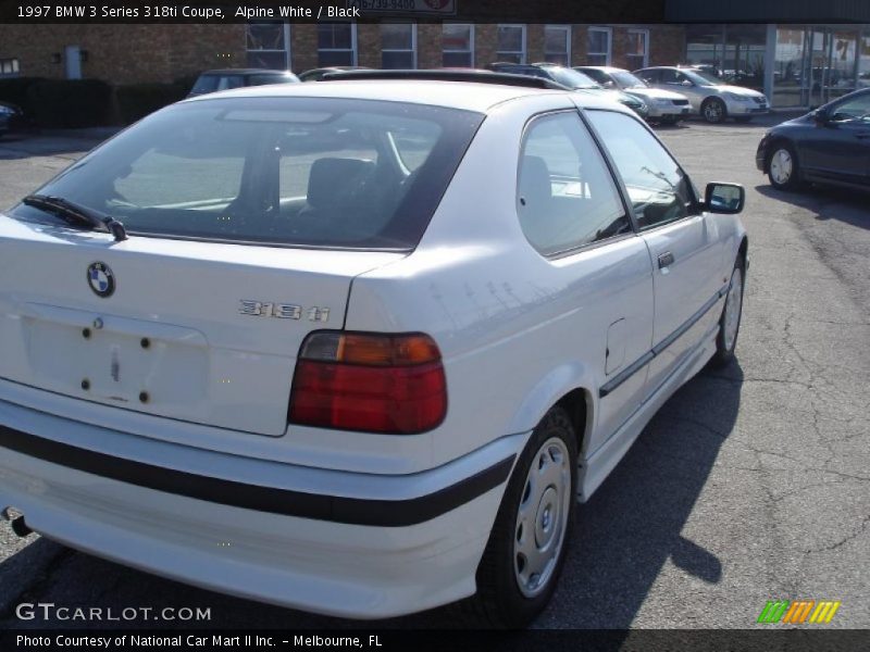 Alpine White / Black 1997 BMW 3 Series 318ti Coupe