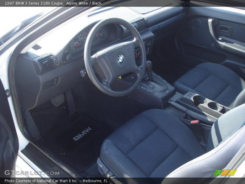 Alpine White / Black 1997 BMW 3 Series 318ti Coupe
