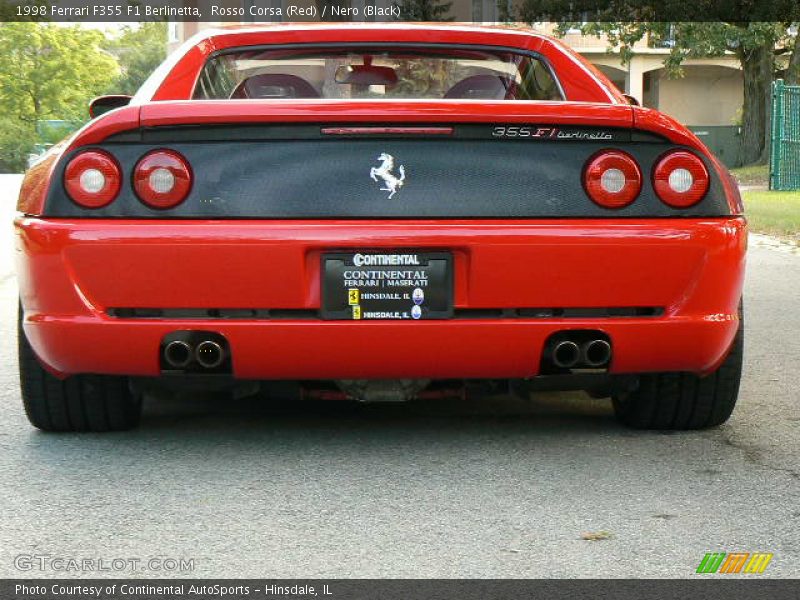 Rosso Corsa (Red) / Nero (Black) 1998 Ferrari F355 F1 Berlinetta