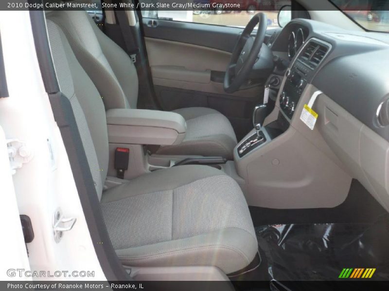 Stone White / Dark Slate Gray/Medium Graystone 2010 Dodge Caliber Mainstreet