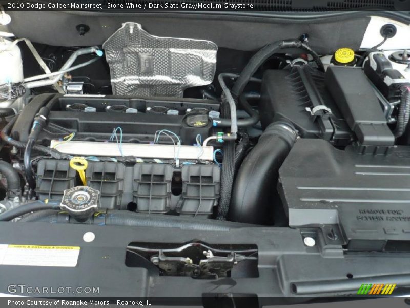 Stone White / Dark Slate Gray/Medium Graystone 2010 Dodge Caliber Mainstreet
