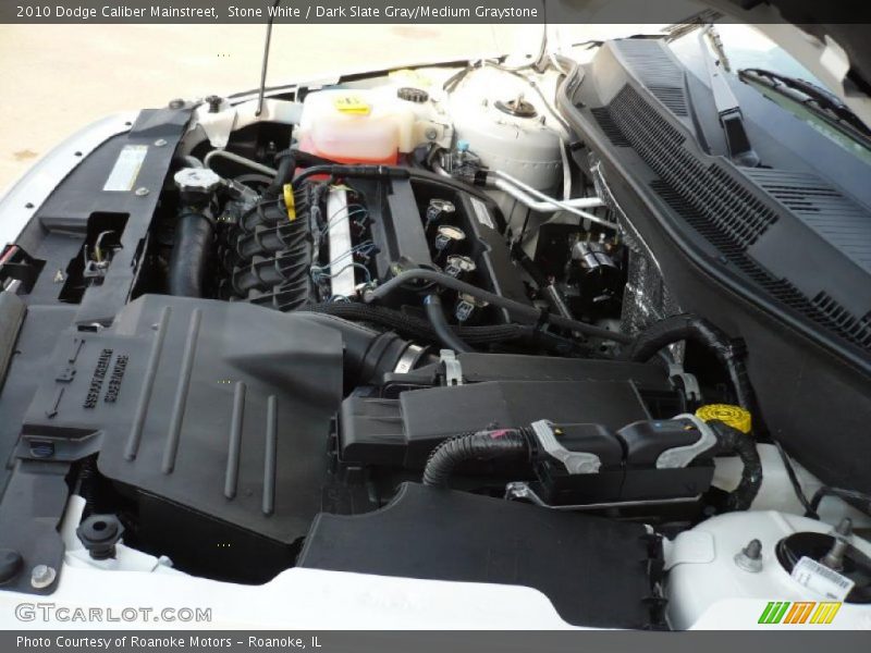 Stone White / Dark Slate Gray/Medium Graystone 2010 Dodge Caliber Mainstreet