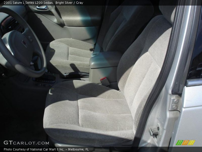 Bright Silver / Gray 2001 Saturn L Series L200 Sedan