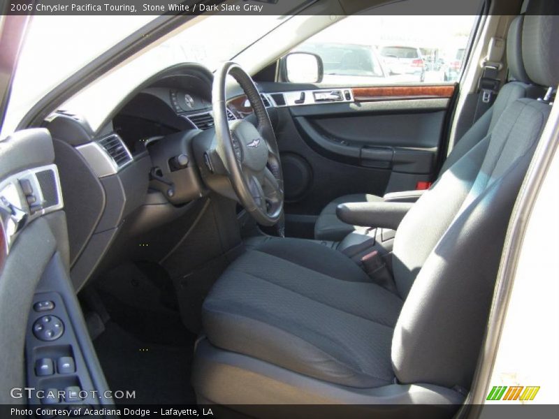 Stone White / Dark Slate Gray 2006 Chrysler Pacifica Touring