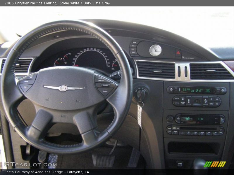 Stone White / Dark Slate Gray 2006 Chrysler Pacifica Touring