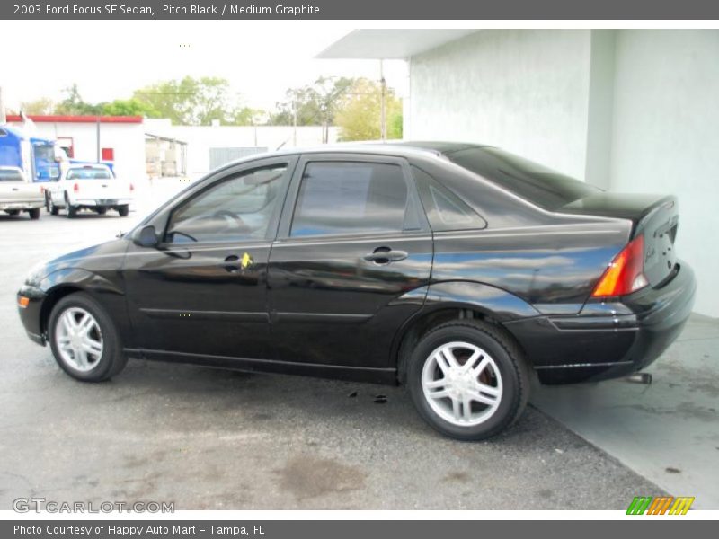 Pitch Black / Medium Graphite 2003 Ford Focus SE Sedan