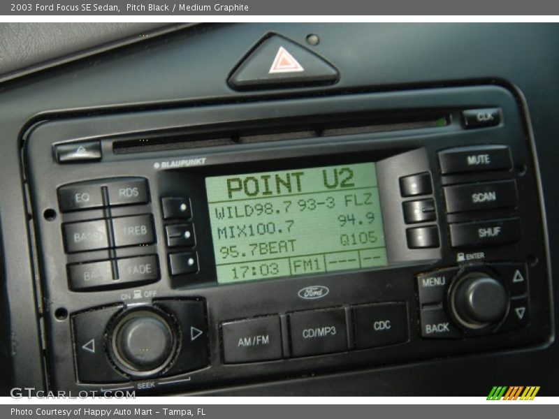 Pitch Black / Medium Graphite 2003 Ford Focus SE Sedan