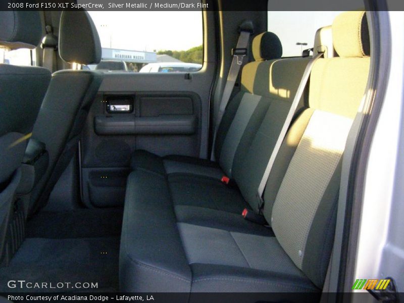 Silver Metallic / Medium/Dark Flint 2008 Ford F150 XLT SuperCrew