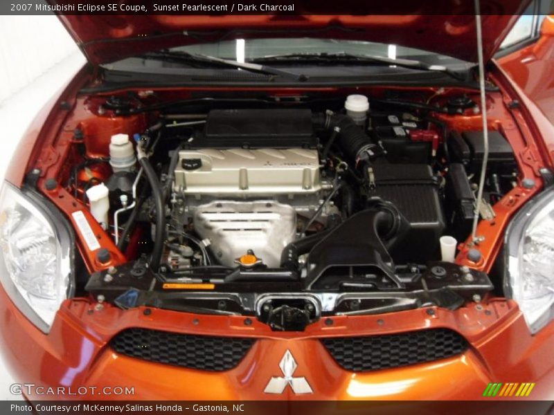 Sunset Pearlescent / Dark Charcoal 2007 Mitsubishi Eclipse SE Coupe