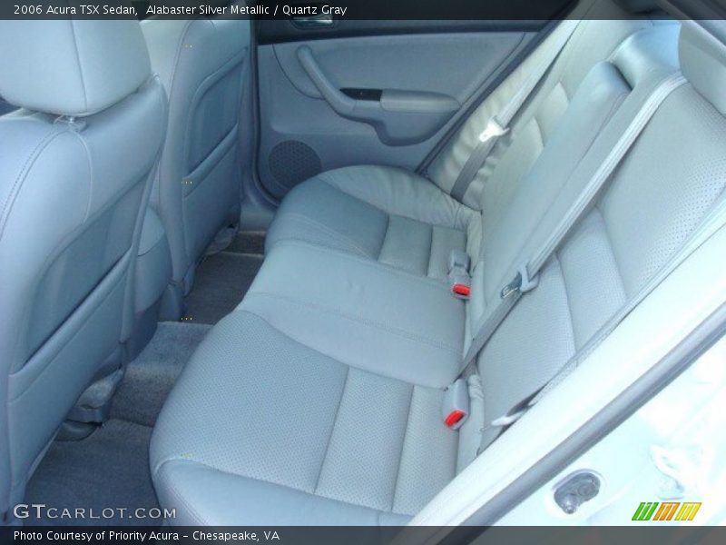 Alabaster Silver Metallic / Quartz Gray 2006 Acura TSX Sedan