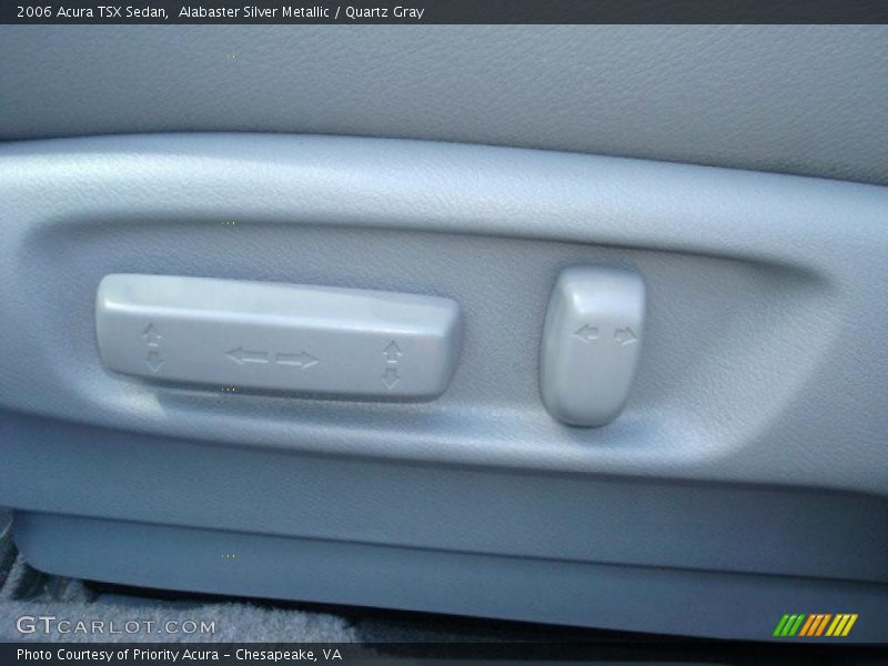 Alabaster Silver Metallic / Quartz Gray 2006 Acura TSX Sedan