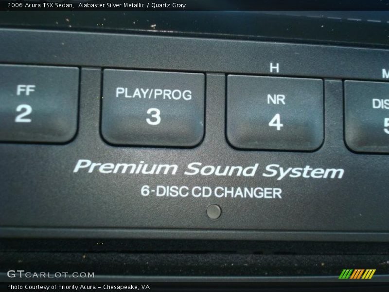 Alabaster Silver Metallic / Quartz Gray 2006 Acura TSX Sedan