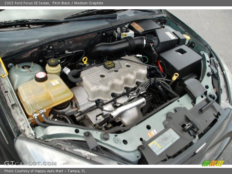 Pitch Black / Medium Graphite 2003 Ford Focus SE Sedan