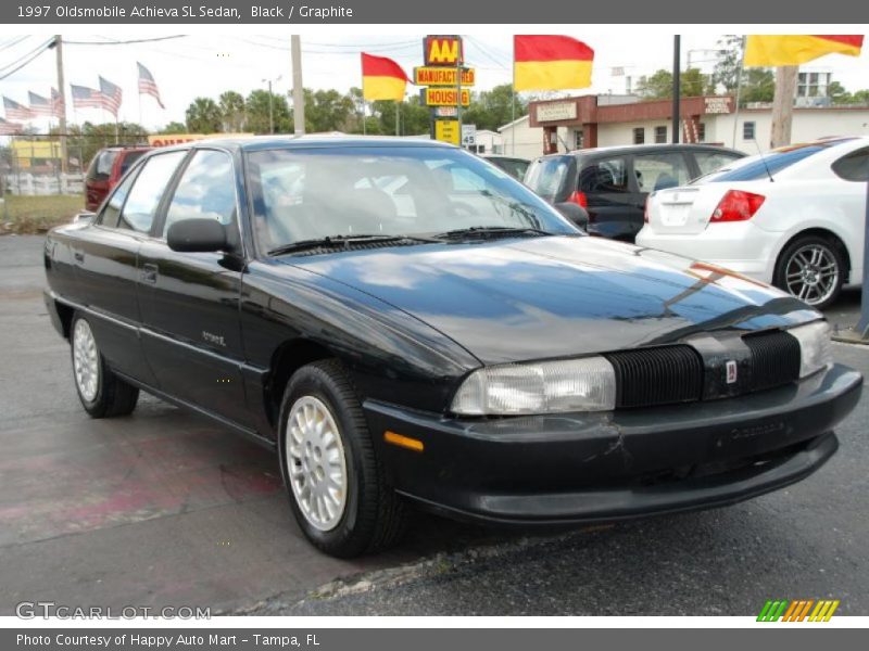 Black / Graphite 1997 Oldsmobile Achieva SL Sedan