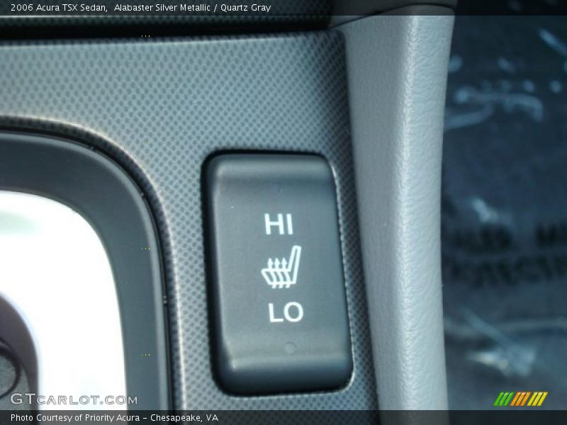 Alabaster Silver Metallic / Quartz Gray 2006 Acura TSX Sedan