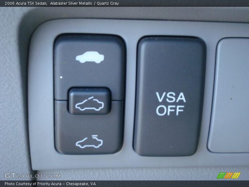 Alabaster Silver Metallic / Quartz Gray 2006 Acura TSX Sedan
