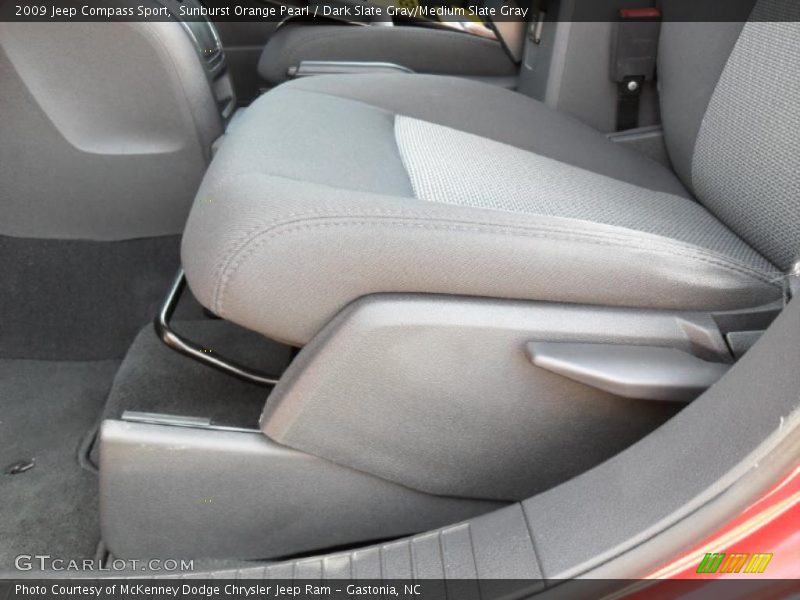 Sunburst Orange Pearl / Dark Slate Gray/Medium Slate Gray 2009 Jeep Compass Sport