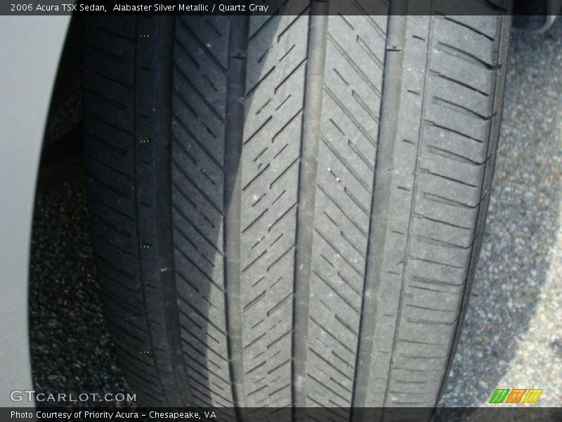 Alabaster Silver Metallic / Quartz Gray 2006 Acura TSX Sedan