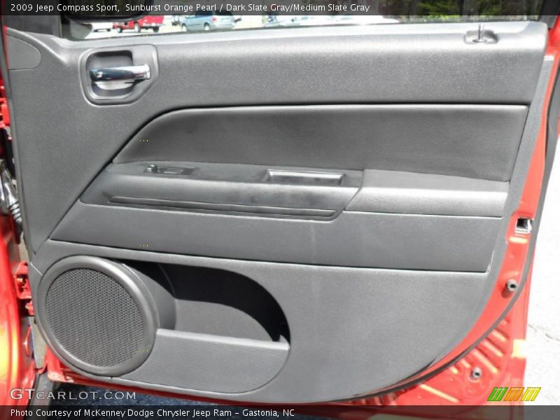 Sunburst Orange Pearl / Dark Slate Gray/Medium Slate Gray 2009 Jeep Compass Sport