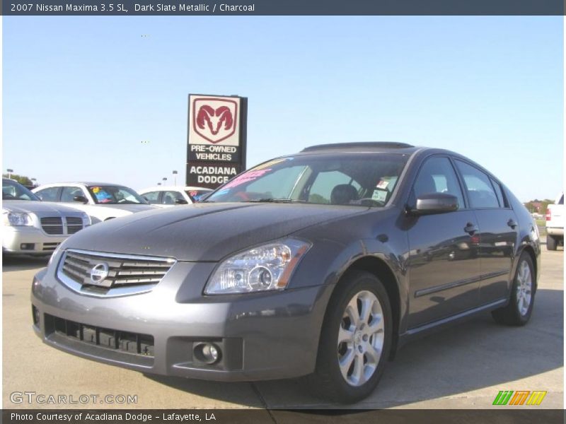 Dark Slate Metallic / Charcoal 2007 Nissan Maxima 3.5 SL