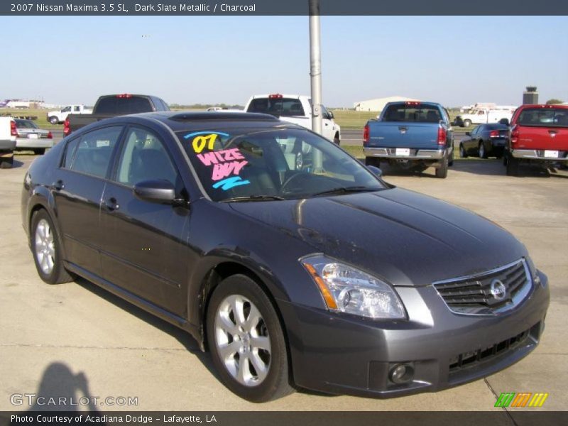 Dark Slate Metallic / Charcoal 2007 Nissan Maxima 3.5 SL