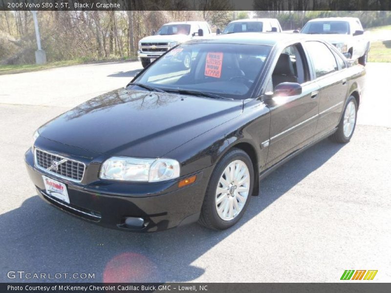 Black / Graphite 2006 Volvo S80 2.5T
