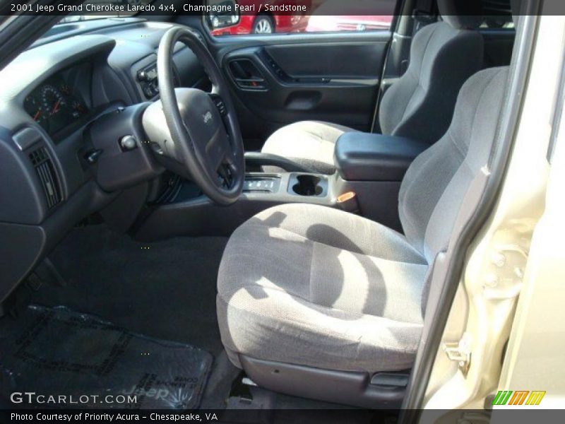 Champagne Pearl / Sandstone 2001 Jeep Grand Cherokee Laredo 4x4