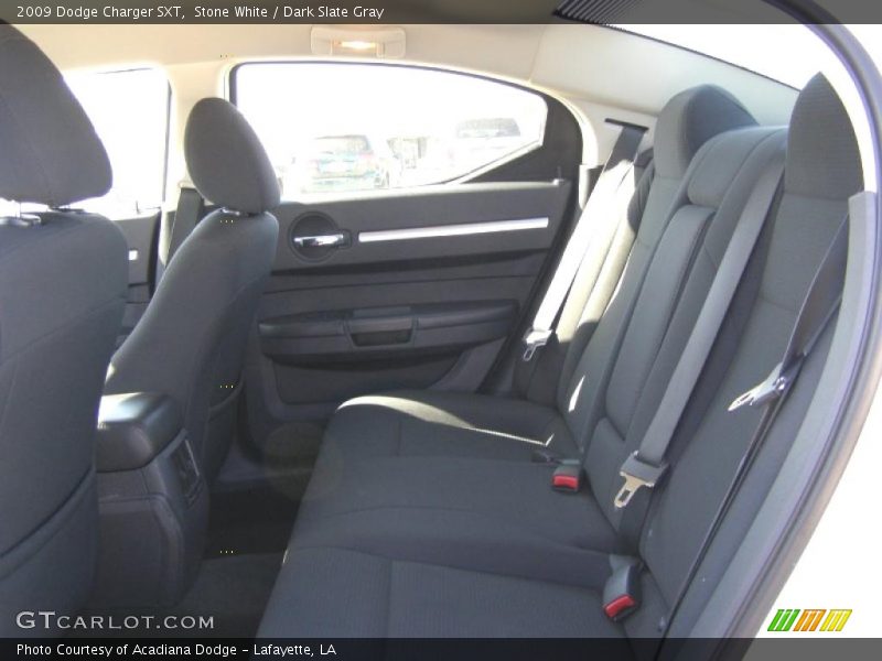 Stone White / Dark Slate Gray 2009 Dodge Charger SXT
